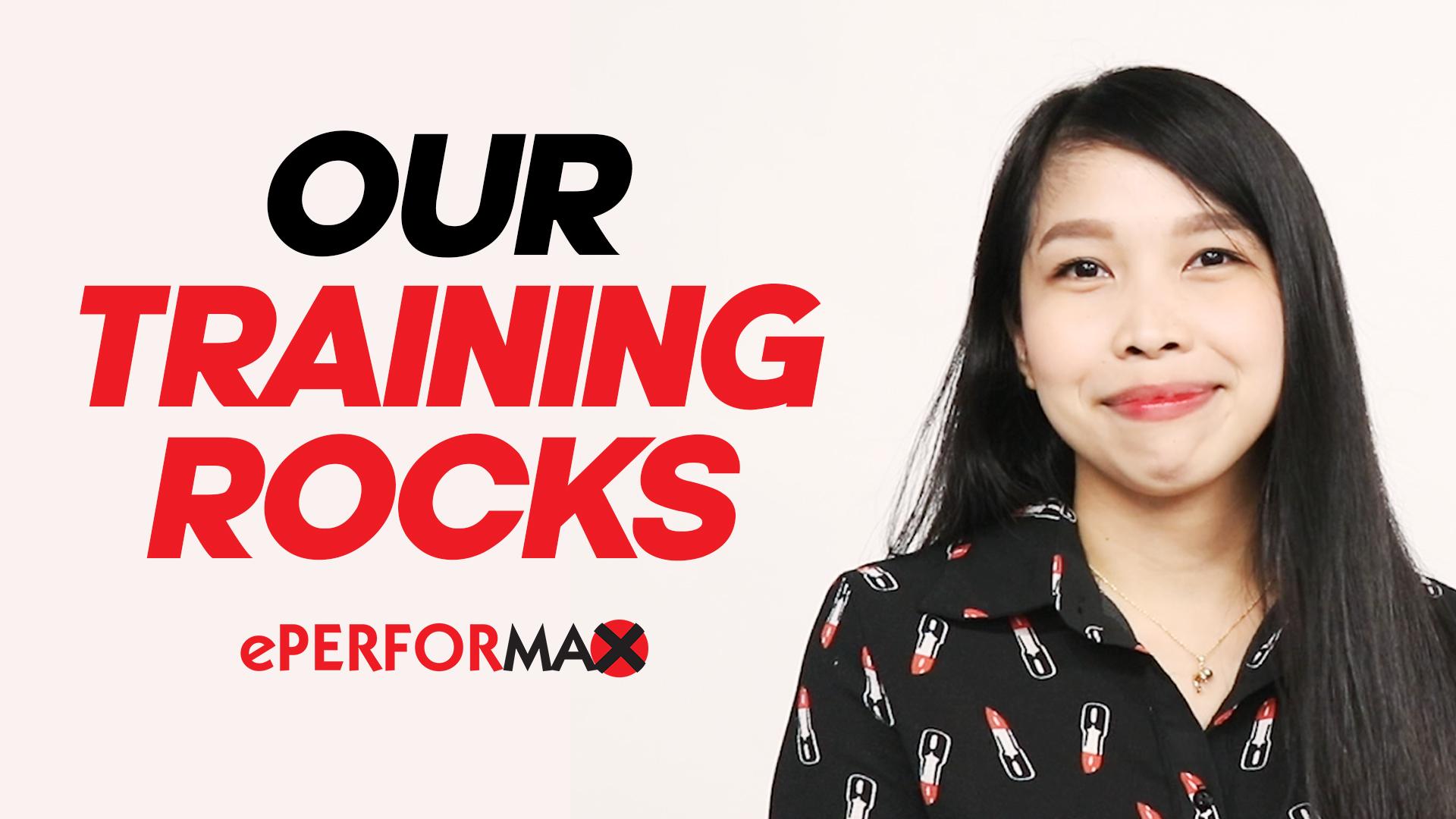 Our training rocks!